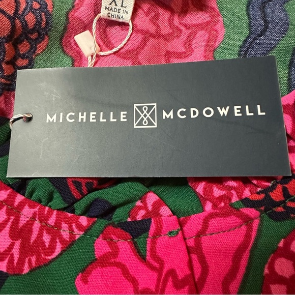 NWT MICHELLE MCDOWELL KARIS DRESS - MAKE YOU MINE - FORREST Size XL - Picture 6 of 7